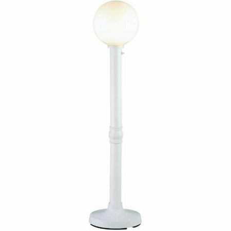 BRILLIANTBULB Concepts Globe Floor Lamp - White BR113424